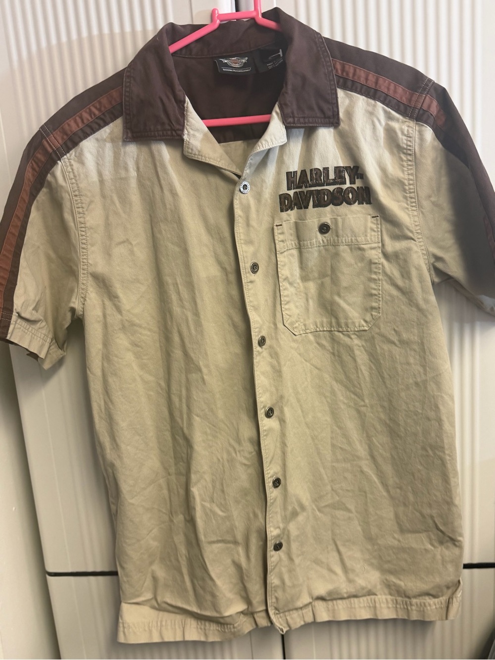 Harley-Davidson button down shirt